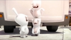 انیمیشن خرگوش های بازیگوش قسمت 410 - rabbids invasion